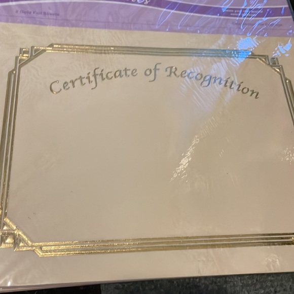 8 Pack Award Certificates - Picture 3 of 3